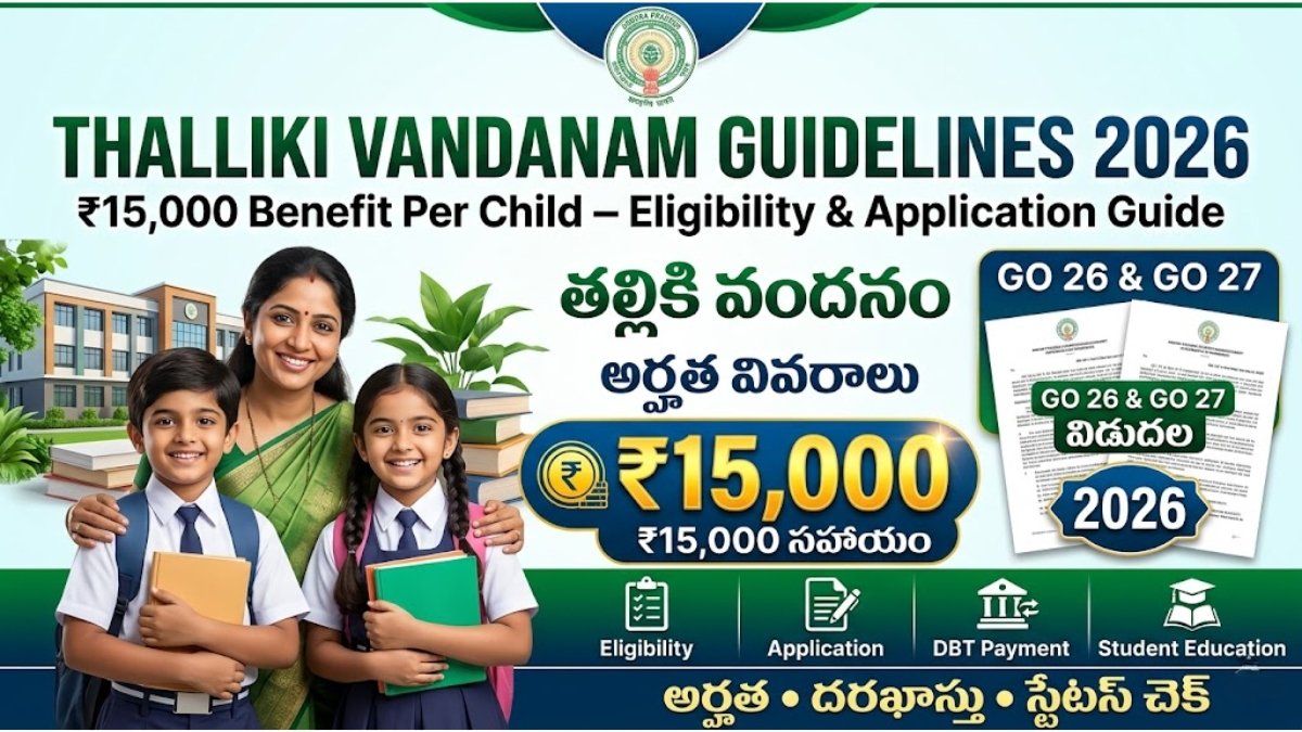 Thalliki Vandanam Guidelines 2025-26 PDF Latest